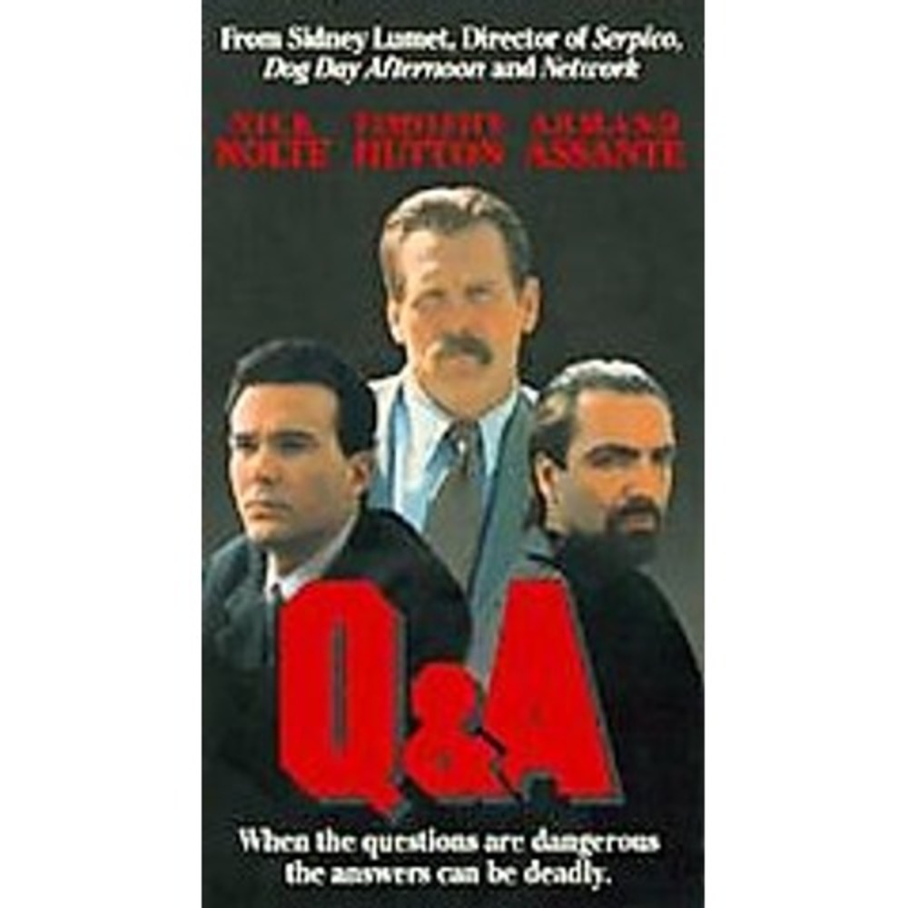 VHS 1990 Nick Nolte Timothy Hutton Armand Assante Q and A